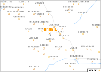 map of Brasil