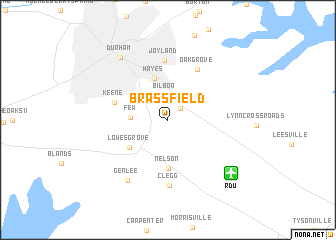 map of Brassfield