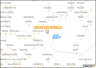 map of Brasso Venado