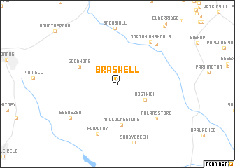 map of Braswell