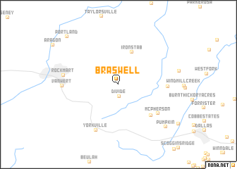 map of Braswell