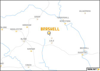 map of Braswell