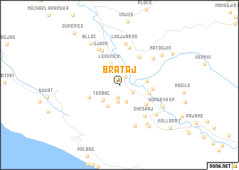 map of Brataj