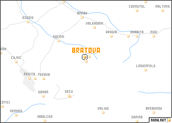 map of Bratova