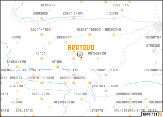 map of Bratovo