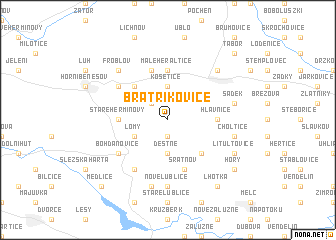 map of Bratříkovice