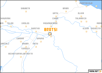 map of Bratsi