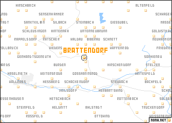 map of Brattendorf