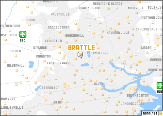 map of Brattle