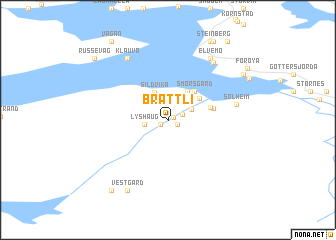 map of Brattli