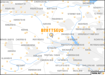 map of Brattsevo