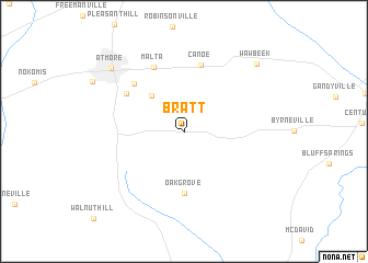 map of Bratt
