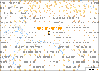 map of Brauchsdorf