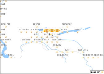 map of Bräuhof