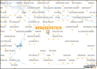 map of Brausenstein