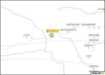 map of Bravo