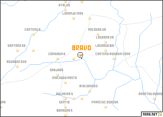 map of Bravo