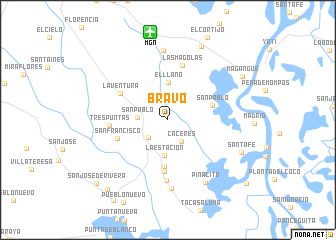 map of Bravo