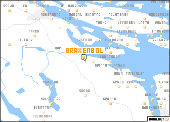 map of Braxenbol