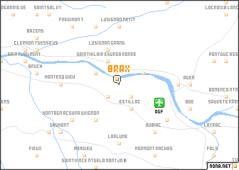 map of Brax