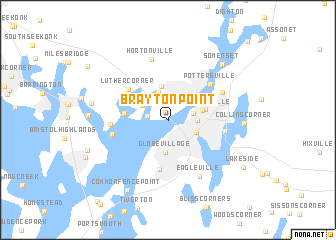 map of Brayton Point