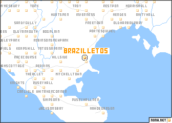 map of Brazilletos