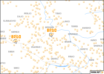 map of Brdo