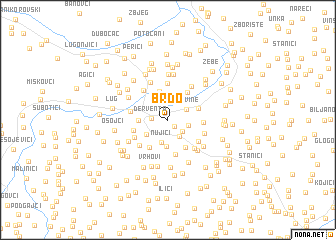 map of Brdo