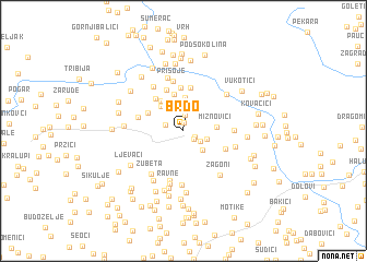 map of Brdo