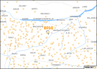 map of Brdo