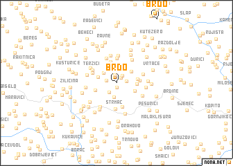 map of Brdo