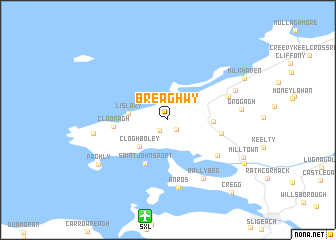 map of Breaghwy