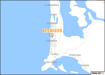 map of Breakers