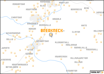 map of Breakneck