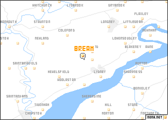 map of Bream