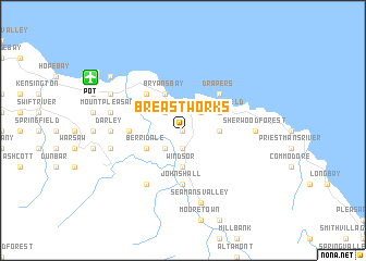 map of Breastworks