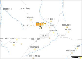 map of Breat