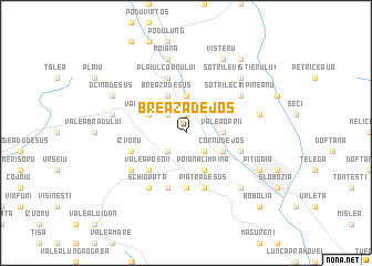 map of Breaza de Jos