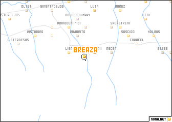 map of Breaza