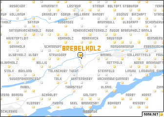 map of Brebelholz