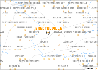 map of Brectouville