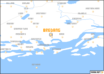 map of Bredäng