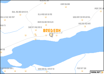 map of Bredeah