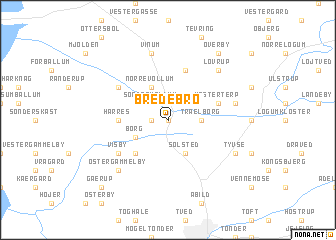 map of Bredebro