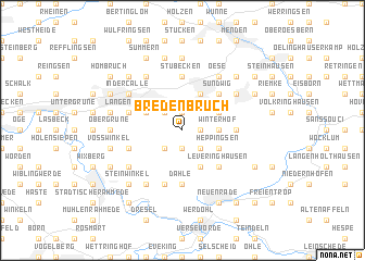 map of Bredenbruch