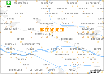 map of Breedeveen