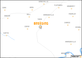 map of Breeding
