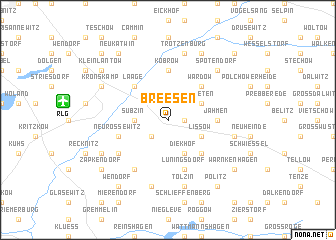 map of Breesen