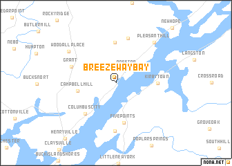 map of Breezeway Bay