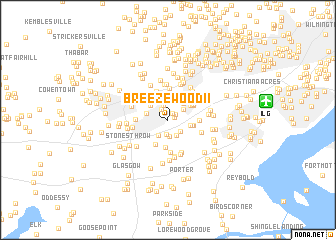 map of Breezewood II